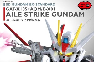 SD Gundam EX Standard  Aile Strike Gundam Cover