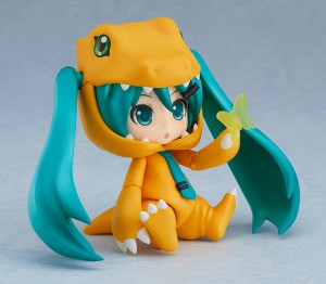 NENDOROID HATSUNE MIKU KIGURUMI AGUMON VER. (4)