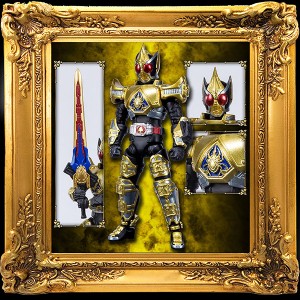 P-Bandai Limited  SHODO-X Kamen Rider BLADE King Form Set  (19)