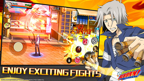 Katekyo Hitman Reborn game ios  android (1)