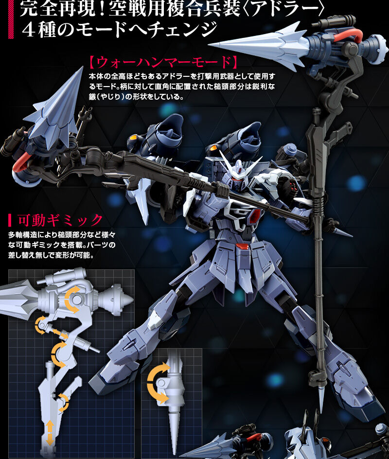 P-Bandai: FULL MECHANICS 1/100 Aile Calamity Gundam