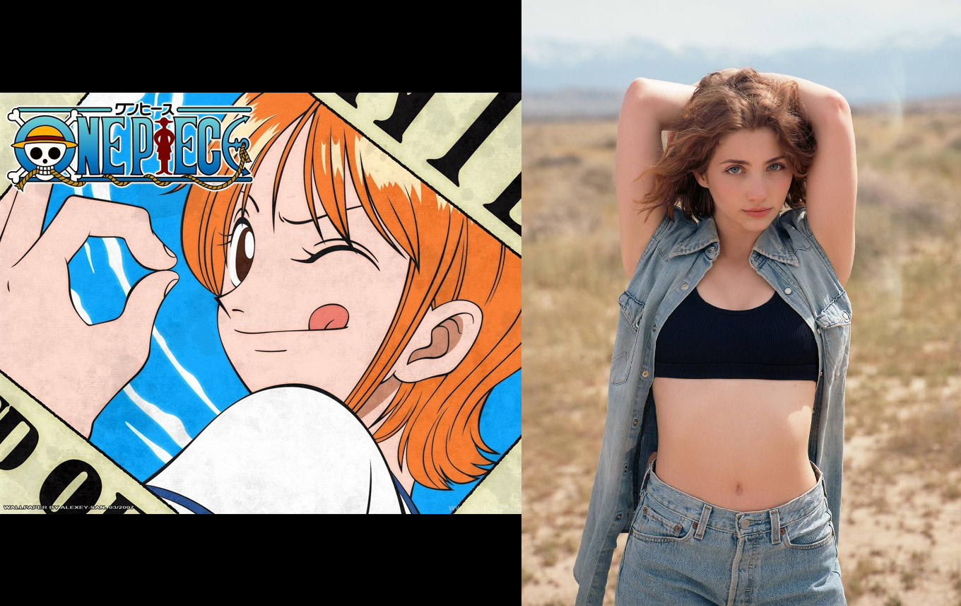 Emily Rudd One Piece Live Action Netflix Series Metal