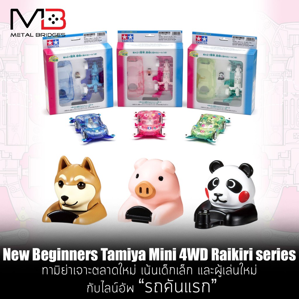 New Beginners Tamiya Mini 4WD Raikiri series (11)