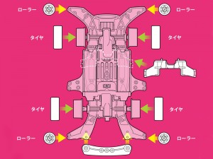 New Beginners Tamiya Mini 4WD Raikiri series (5)