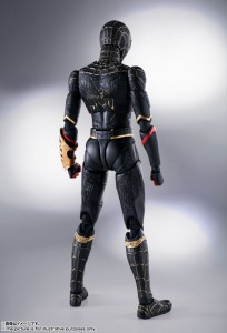 S.H.FIGUARTS SPIDER-MAN [BLACK AND GOLD SUIT] (SPIDER-MAN NO WAY HOME) [ราคา วันวางขาย] (2)