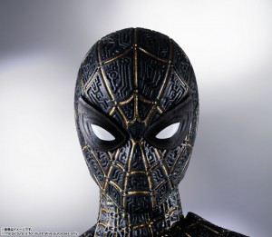 S.H.FIGUARTS SPIDER-MAN [BLACK AND GOLD SUIT] (SPIDER-MAN NO WAY HOME) [ราคา วันวางขาย] (9)