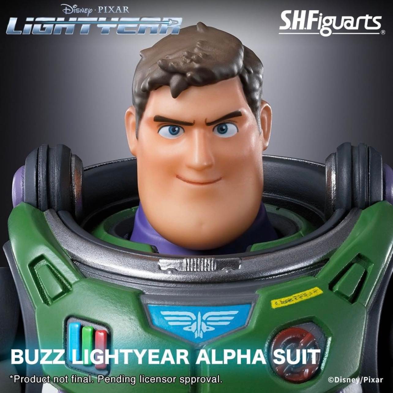 Disney & Pixar's LIGHTYEAR  S.H.Figuarts Buzz Lightyear  Alpha Suit   (1)