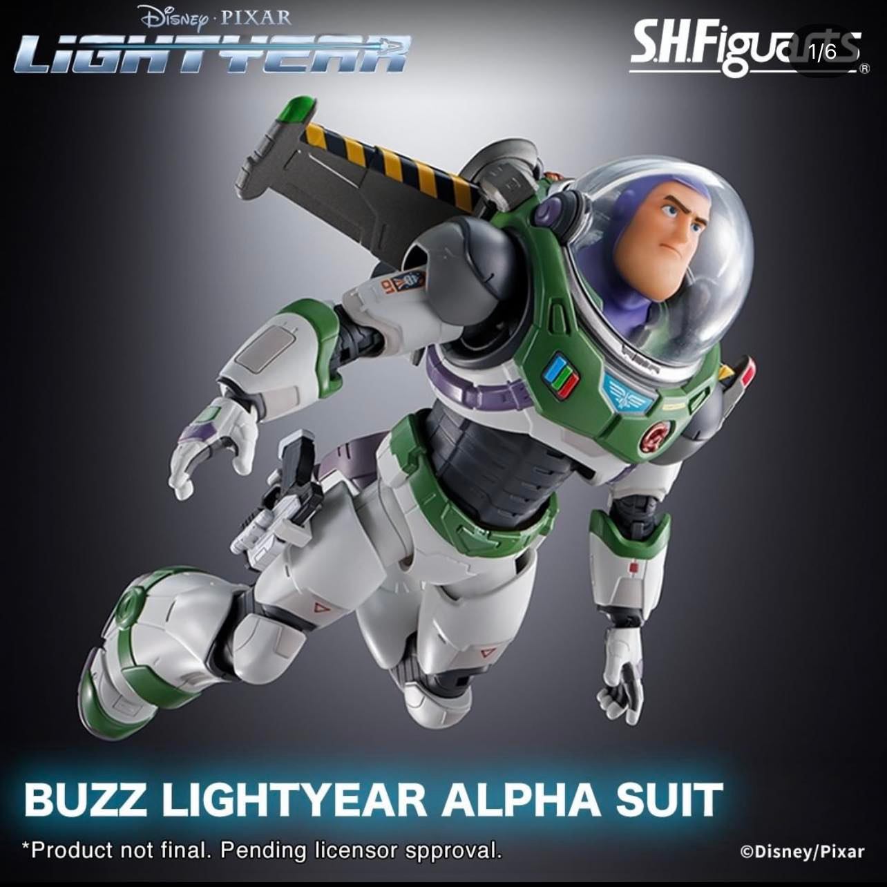 Disney & Pixar's LIGHTYEAR  S.H.Figuarts Buzz Lightyear  Alpha Suit   (4)
