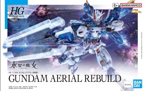 hg gundam aerial rebuild box art