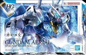 hg gundam aerial permet score 6 box art