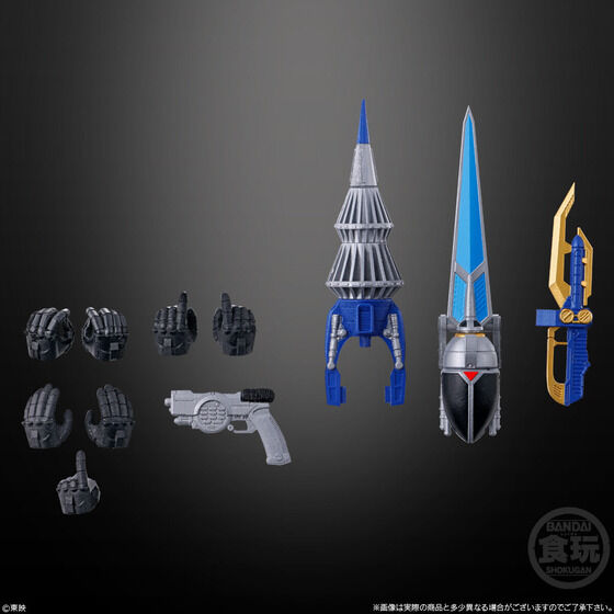 P-Bandai - Candy Toy - Shokugan Modeling Project Kit Makes Pose - Blue Beet (3)