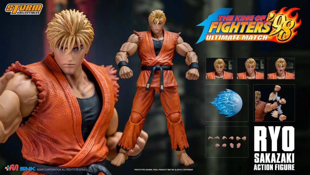 112 ACTION FIGURE《THE KING OF FIGHTERS’98 ULTIMATE MATCH》RYO SAKASAKI (1)