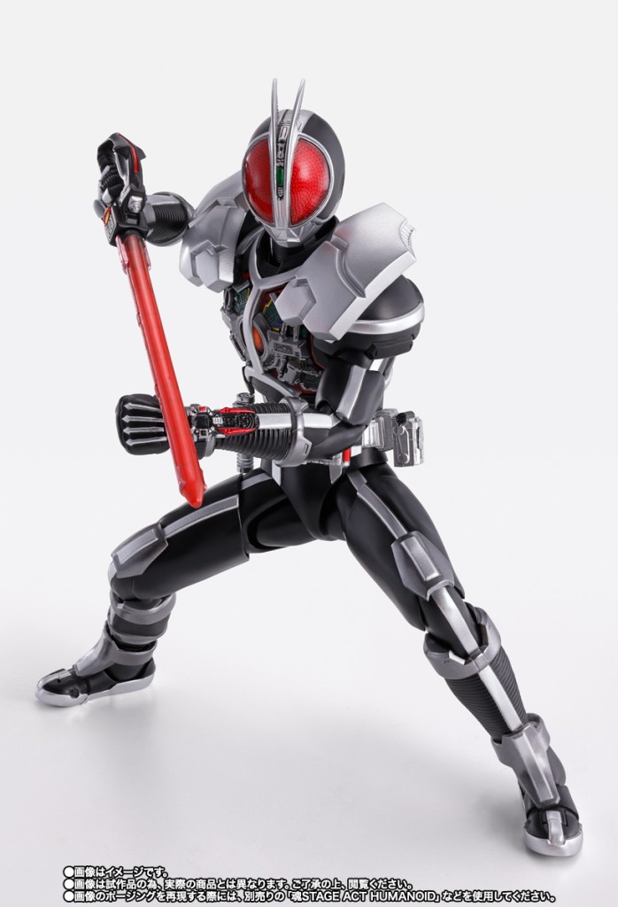 S.H.Figuarts (SHINKOCCHOU SEIHOU) MASKED RIDER FAIZ Axel Form  (6)