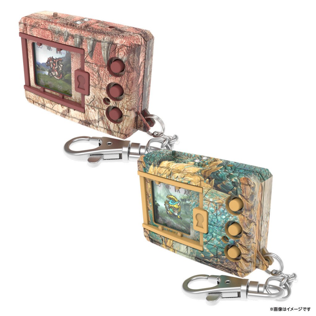 BANDAI x CAPCOM  DIGIMON V-pet Color Monster Hunter (6)